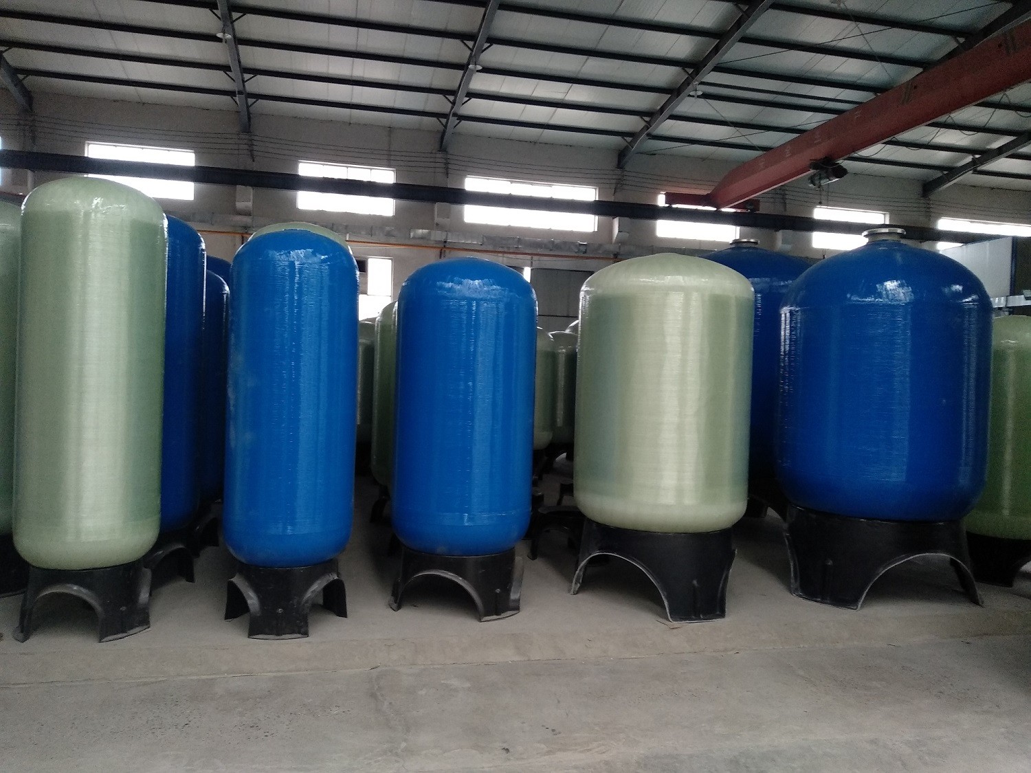 1.0MPA-150PSI FRP TANKS (30 to 63 INCH) FOR INDUSTRIAL USE