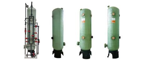Core Equipment for Ultrapure Water Production | FRP Mixed Bed / Ion Exchange Columns,  High‑efficiency & Durable, Customizable on Demand!