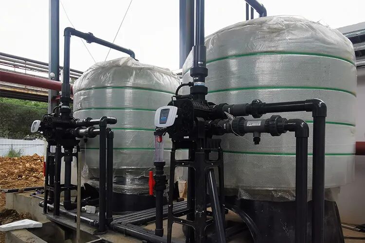 The water quality is still unsatisfactory right after we replaced the new resin.