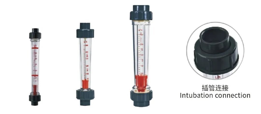 Suitable for both acidic and alkaline wastewater! Plastic tube rotameter, easy to install with stable precision